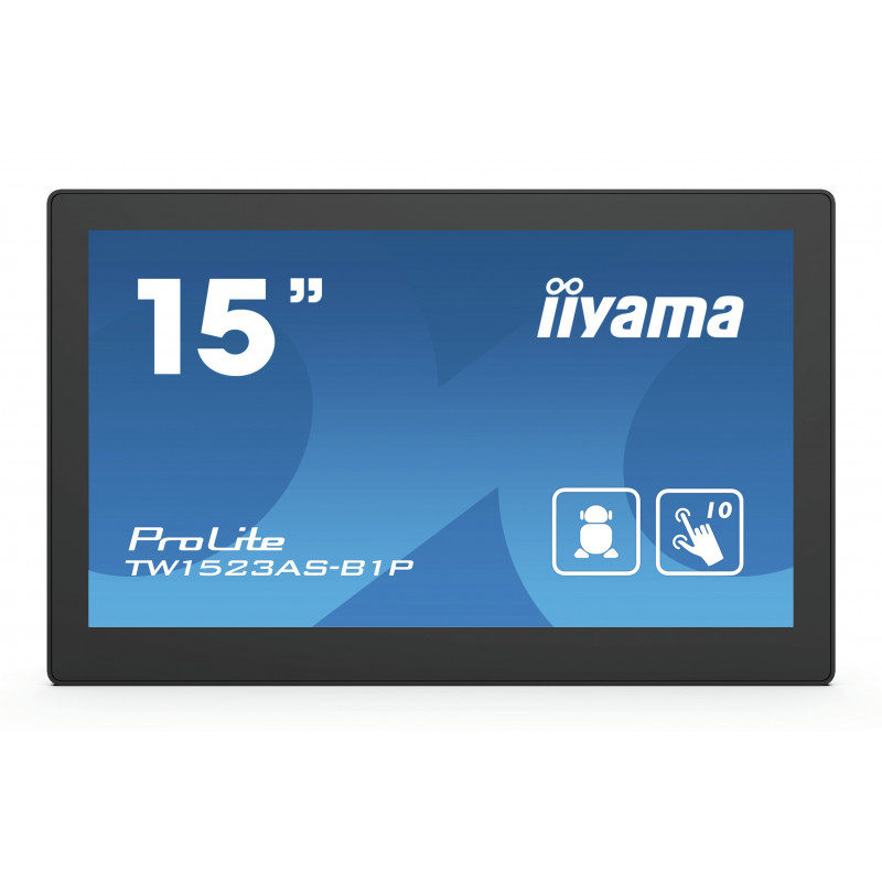 Pantalla Interactiva iiyama TW1523AS-B1P monitor POS 39,6 cm (15.6") 1920 x 1080 Pixeles Full HD Pantalla táctil 331,03 € Pantalla Interactiva iiyama TW1523AS-B1P monitor POS 39,6 cm (15.6") 1920 x 1080 Pixeles Full HD Pantalla táctil 331,03 €