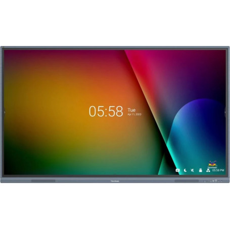 Pantalla Interactiva Viewsonic IFP7533-G pantalla de señalización Panel plano interactivo 190,5 cm (75") LCD 350 cd / m² 4K U...