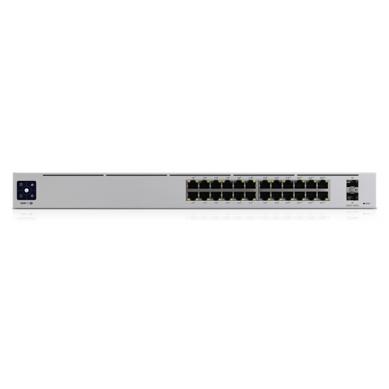 Switch Ubiquiti UniFi Pro 24-Port PoE Gestionado L2/L3 Gigabit Ethernet (10/100/1000) Energía sobre Ethernet (PoE) 1U Plata 6... Switch Ubiquiti UniFi Pro 24-Port PoE Gestionado L2/L3 Gigabit Ethernet (10/100/1000) Energía sobre Ethernet (PoE) 1U Plata 6...