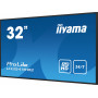 Monitor Profesional iiyama LH3241S-B2 pantalla de señalización Diseño de quiosco 80 cm (31.5") LED 350 cd / m² Full HD Negro ...
