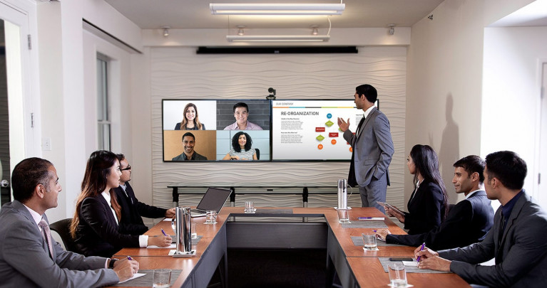 Camara videoconferencia sala reuniones clearance